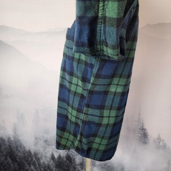 J.Crew Midweight Flannel Workshirt in Regenerative Cotton | Men's Slim Medium - Picture 7 of 13